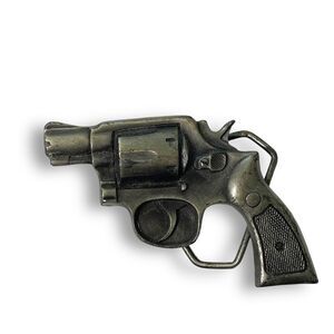 Indiana Metal Craft Revolver Belt Buckle
